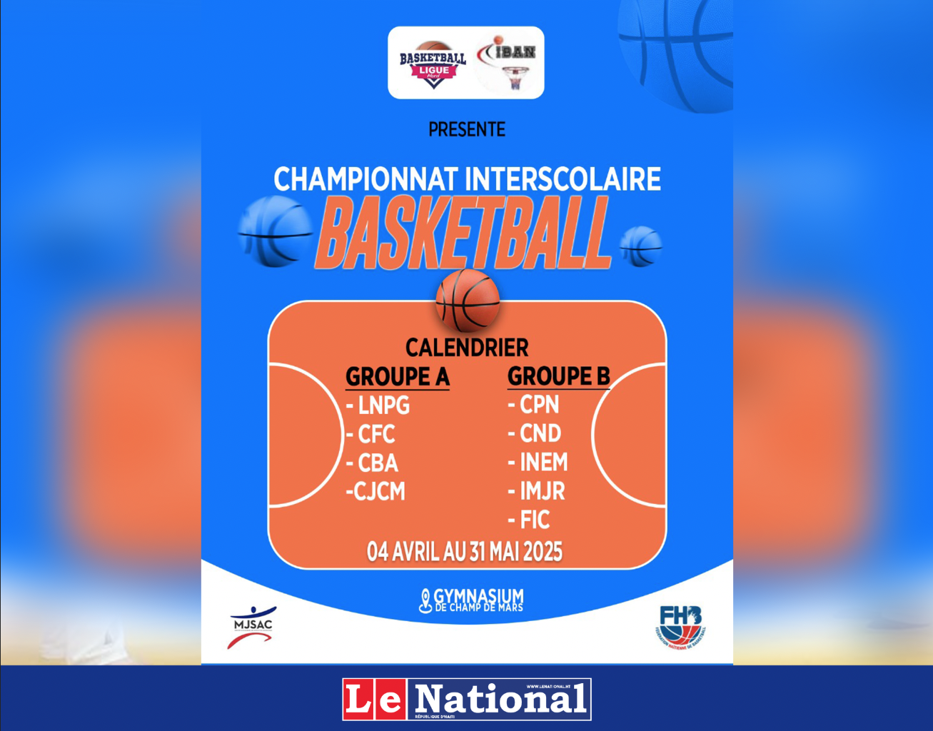 Le Nord donne le coup d’envoi de son tournoi interscolaire ce vendredi !